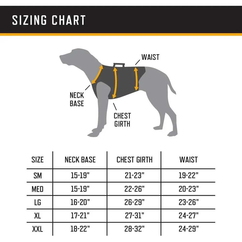 Browning Pet Vest, 5mm, Handle, Neoprene Vest 5mm Handle 2XL, XX-Large - Picture 2 of 8